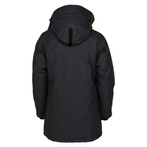 Canada Goose Men's Wool Langford Parka In Carbon MelangeCoats & JacketsCanada GooseDPUS Designer Outlet0628343770611SCanada Goose Men's Wool Langford Parka In Carbon Melange