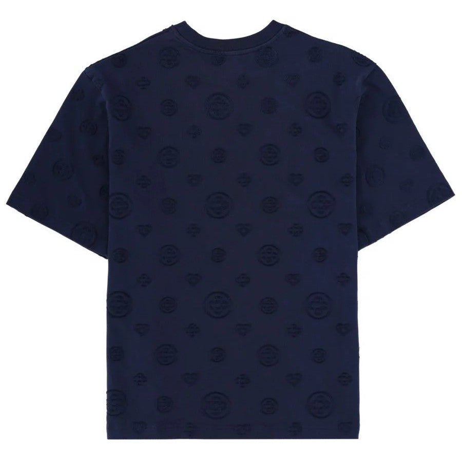 Casablanca Applique Monogram Oversized T-ShirtT-ShirtCasablancaDPUS Designer Outlet5056810779723NavyXSCasablanca Applique Monogram Oversized T-Shirt