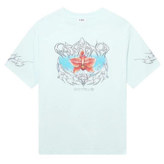 Casablanca Blades Oversized Short Sleeve T‑ShirtT-ShirtsCasablancaDPUS Designer Outlet5056810736016Pale BlueXSCasablanca Blades Oversized Short Sleeve T‑Shirt