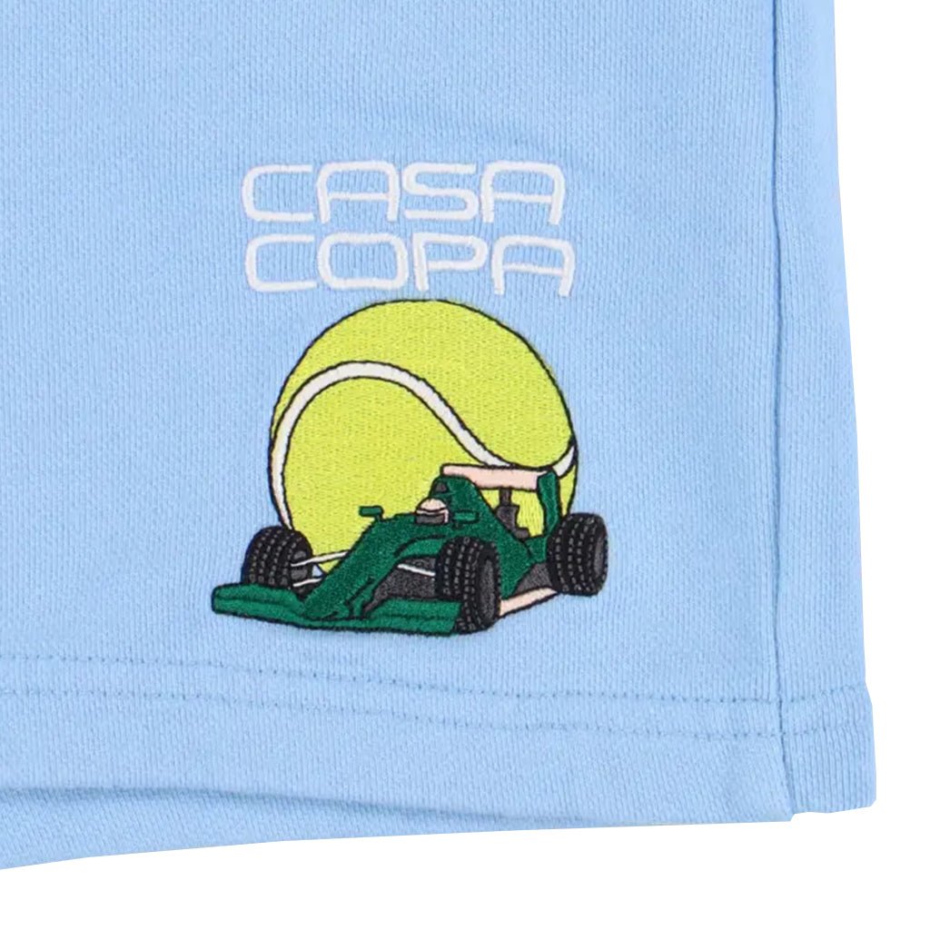 [Casablanca] Casa Copa Embroidred SweatshortsShortsCasablancaDPUS Designer Outlet1000000084771BlueS[Casablanca] Casa Copa Embroidred Sweatshorts
