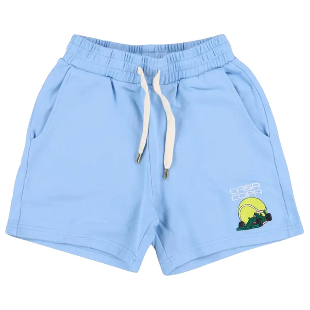 [Casablanca] Casa Copa Embroidred SweatshortsShortsCasablancaDPUS Designer Outlet1000000084771BlueS[Casablanca] Casa Copa Embroidred Sweatshorts