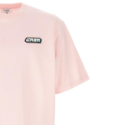 [Casablanca] Casa Racing Oversized Short Sleeve T‑ShirtT-ShirtsCasablancaDPUS Designer Outlet5056810736672PinkXS[Casablanca] Casa Racing Oversized Short Sleeve T‑Shirt