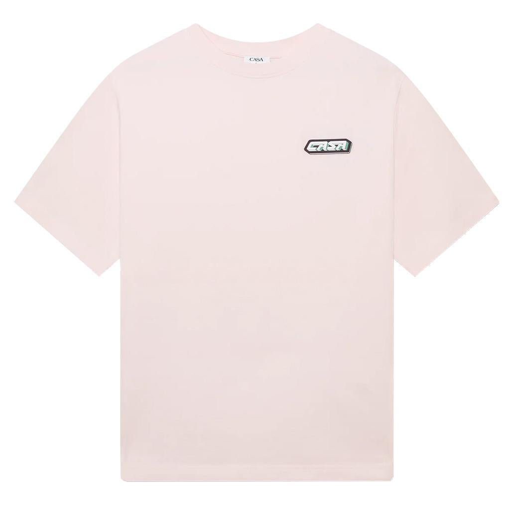 [Casablanca] Casa Racing Oversized Short Sleeve T‑ShirtT-ShirtsCasablancaDPUS Designer Outlet5056810736672PinkXS[Casablanca] Casa Racing Oversized Short Sleeve T‑Shirt