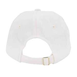 Casablanca Casa Sport Icon Embroidered Cap in Off White TwillHatsCasa BlancaDPUS5056733911293Casablanca Casa Sport Icon Embroidered Cap in Off White Twill