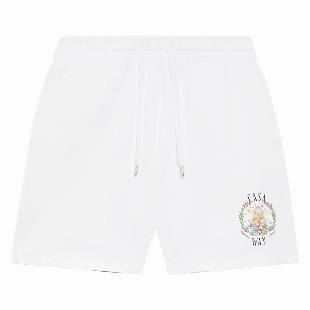 Casablanca Casa Way Classic SweatshortsCasablancaDPUS Designer OutletWhiteXSCasablanca Casa Way Classic Sweatshorts