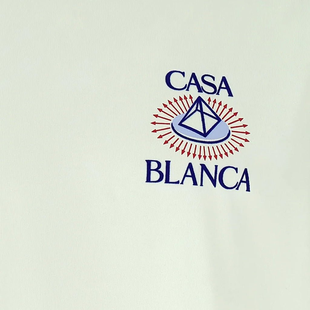 Casablanca Celestial Pyramid Flock Printed Classic T-ShirtT-ShirtCasablancaDPUS Designer OutletM-AW26-JTS-001-09-S5063820075974Ice BlueSCasablanca Celestial Pyramid Flock Printed Classic T-Shirt