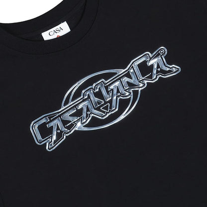 Casablanca Chrome Oversized Short SleeveT-ShirtsCasablancaDPUS Designer Outlet5056810736467BlackXSCasablanca Chrome Oversized Short Sleeve