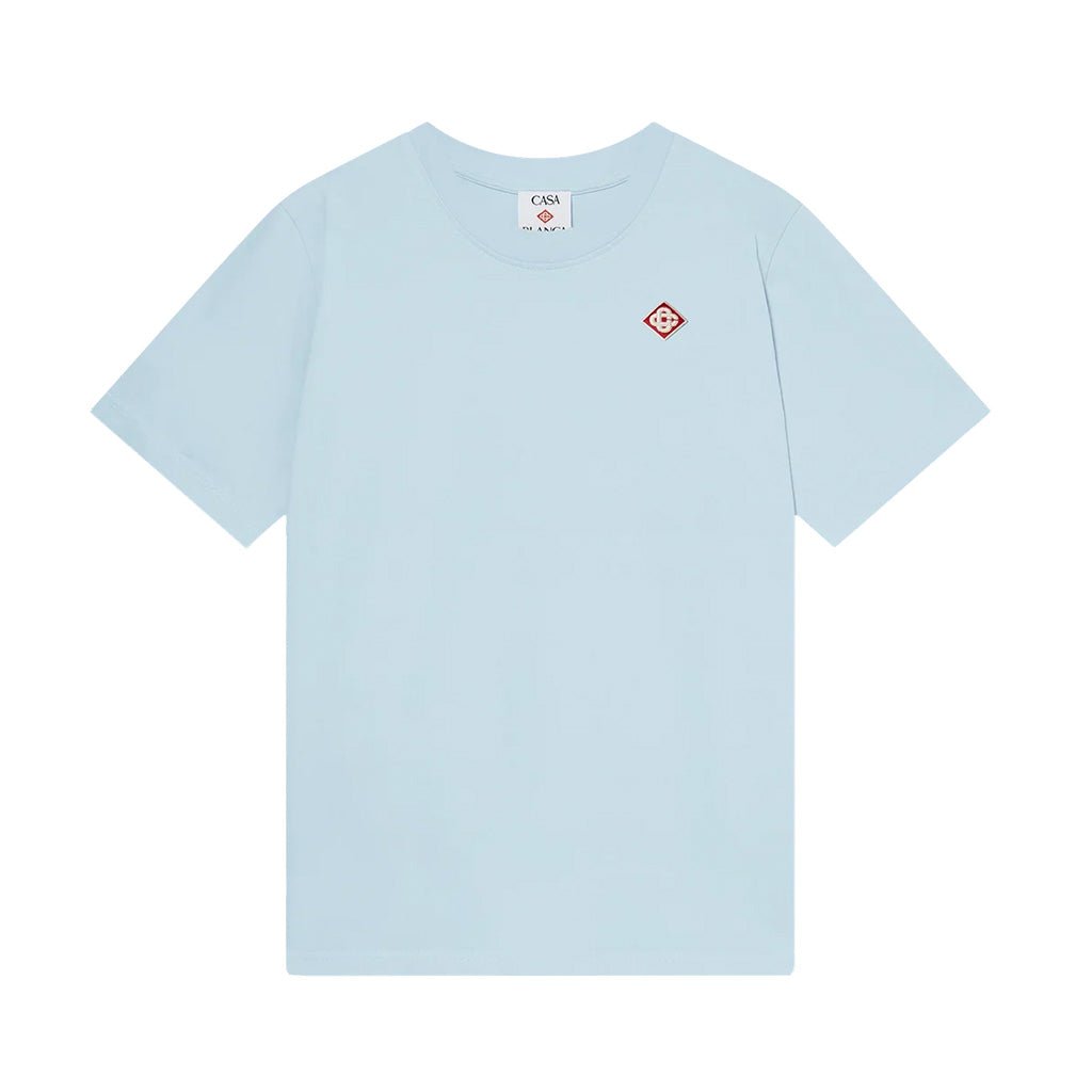 Casablanca Core Logo 3D Printed Classic T-ShirtT-ShirtCasablancaDPUS Designer OutletM-AW26-JTS-001-04-S5063820075523Pale BlueSCasablanca Core Logo 3D Printed Classic T-Shirt