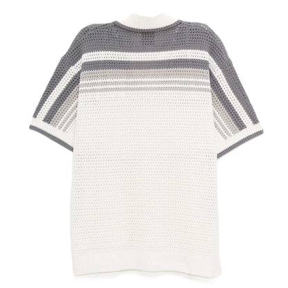 Casablanca Crochet ShirtShirtCasablancaDPUS Designer OutletWhite/ GreyXSCasablanca Crochet Shirt