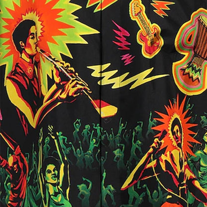 [Casablanca] Cuban Collar Short Sleeve Shirt Music For The PeopleShirtsCasablancaDPUS Designer Outlet5056733907111MultiS[Casablanca] Cuban Collar Short Sleeve Shirt Music For The People