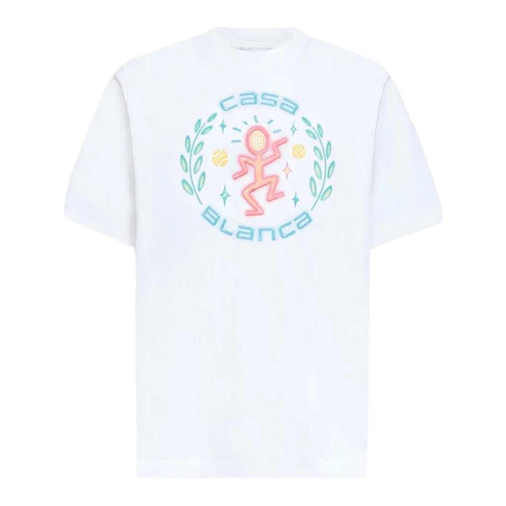 Casablanca Dance Joy Classic T-ShirtT-ShirtsCasablancaDPUS Designer OutletBright WhiteXSCasablanca Dance Joy Classic T-Shirt