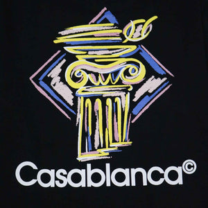 Casablanca Diamond Coloumn T-Shirt in BlackT-ShirtsCasa BlancaDPUS Designer OutletXSCasablanca Diamond Coloumn T-Shirt in Black