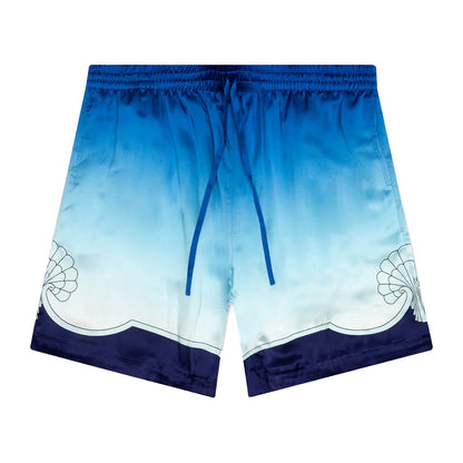 [Casablanca] Drawstring Silk Shorts Archway Place VendomeShortsCasablancaDPUS Designer Outlet1000000162417BlueS[Casablanca] Drawstring Silk Shorts Archway Place Vendome