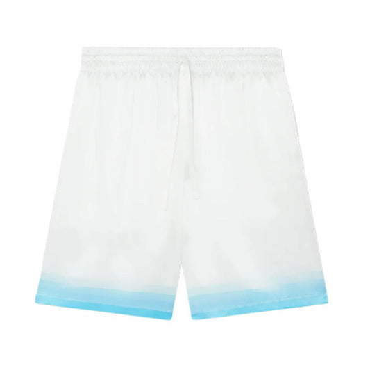 [Casablanca] Drawstring Silk Shorts Palm Springs Icon BleuShortsCasablancaDPUS Designer Outlet1000000188639WhiteS[Casablanca] Drawstring Silk Shorts Palm Springs Icon Bleu