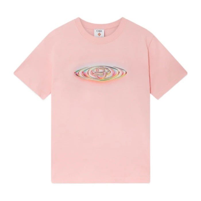 Casablanca Glass Logo Classic T-ShirtT-ShirtCasablancaDPUS Designer OutletPinkXSCasablanca Glass Logo Classic T-Shirt