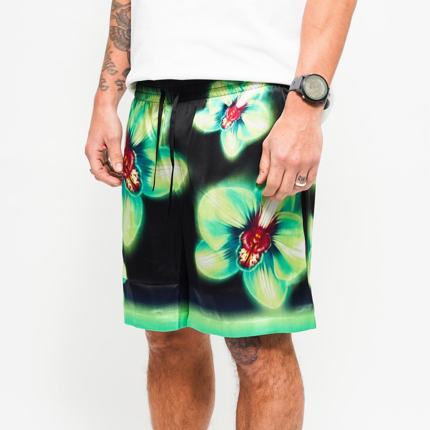 Casablanca Glitch Orchid Silk Shorts M - SS26 - TR - 399 - 03Trousers & ShortsCasablancaDPUS Designer OutletMultiXSCasablanca Glitch Orchid Silk Shorts M - SS26 - TR - 399 - 03