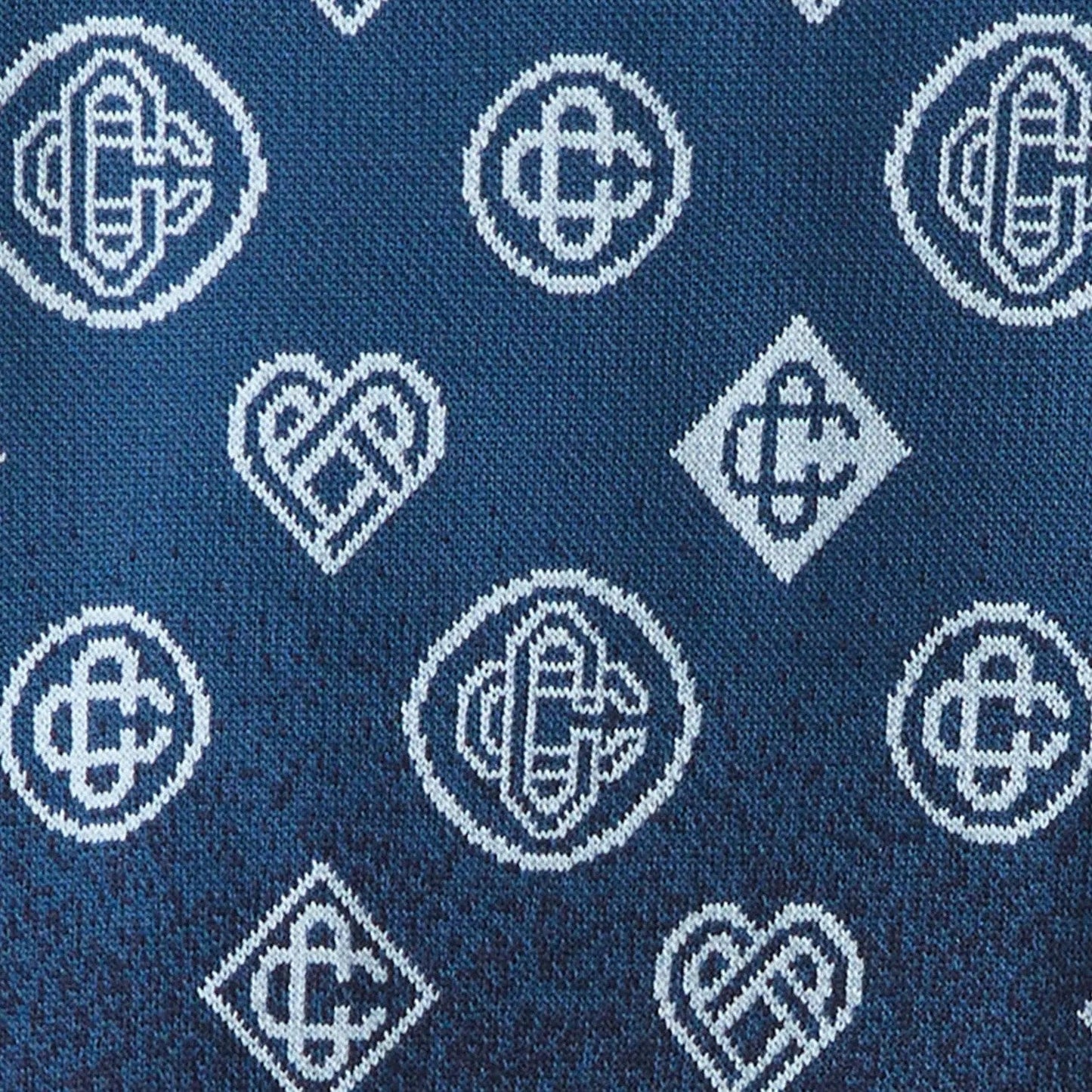 Casablanca Gradient Monogram Polo ShirtT-ShirtCasablancaDPUS Designer OutletBlueXSCasablanca Gradient Monogram Polo Shirt