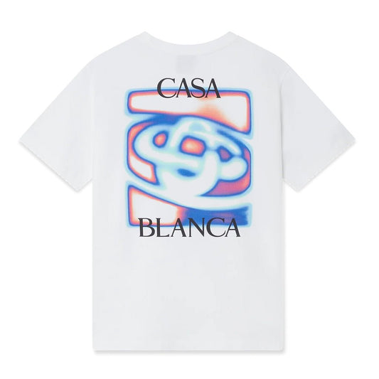 Casablanca Heat Map Classic T-ShirtT-ShirtsCasablancaDPUS Designer OutletBright WhiteXSCasablanca Heat Map Classic T-Shirt