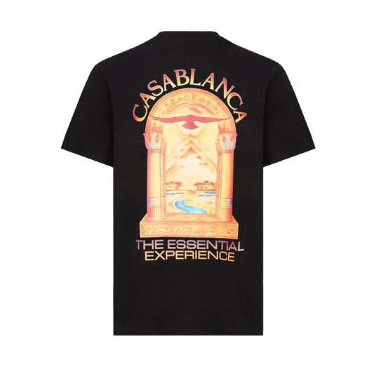 Casablanca Hermons Mirage Arch Printed Classic T-ShirtT-ShirtCasablancaDPUS Designer OutletM-AW26-JTS-001-13-S5063820076339BlackSCasablanca Hermons Mirage Arch Printed Classic T-Shirt