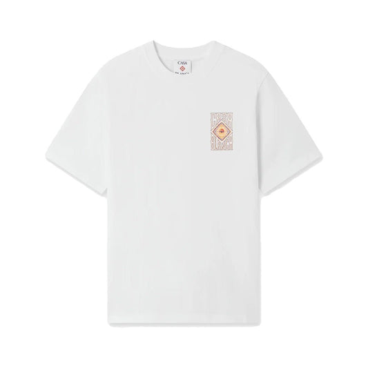 Casablanca Hermons Mirage Printed Classic T-ShirtT-ShirtCasablancaDPUS Designer OutletM-AW26-JTS-001-14-S5063820076421WhiteSCasablanca Hermons Mirage Printed Classic T-Shirt