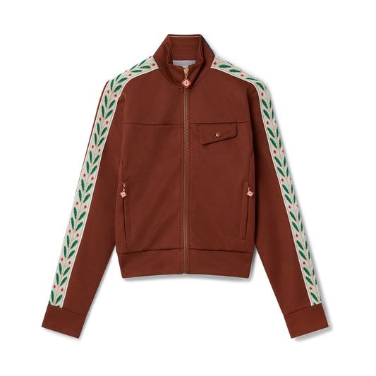 [Casablanca] Laurel Track TopHoodies & Zip - UpsCasablancaDPUS Designer Outlet5056626884802BrownXL[Casablanca] Laurel Track Top