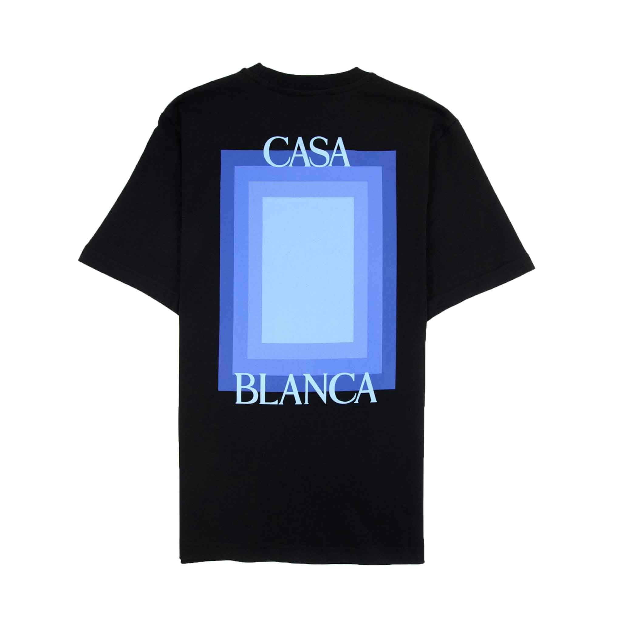 Casablanca Logo Degrade Screen Printed T-Shirt in BlackT-ShirtsCasa BlancaDPUS Designer OutletXSCasablanca Logo Degrade Screen Printed T-Shirt in Black