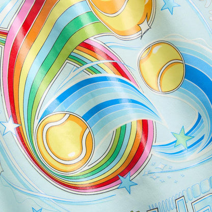 Casablanca Manga Tennis Ball Short Sleeve T‑ShirtT-ShirtsCasablancaDPUS Designer Outlet5056810743489Pale BlueXSCasablanca Manga Tennis Ball Short Sleeve T‑Shirt