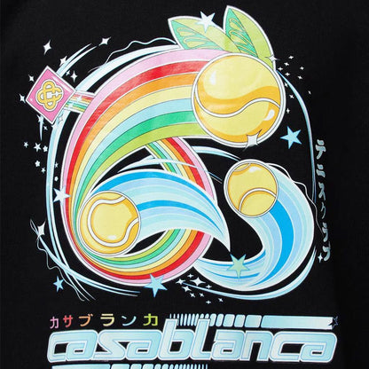 Casablanca Manga Tennis Ball Short Sleeve T‑ShirtT-ShirtsCasablancaDPUS Designer Outlet5056810743489Pale BlueXSCasablanca Manga Tennis Ball Short Sleeve T‑Shirt