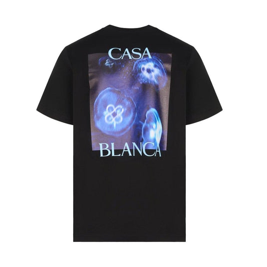 Casablanca Meduse Sportive Printed Classic T-ShirtT-ShirtCasablancaDPUS Designer OutletM-AW26-JTS-001-11-S5063820076155BlackSCasablanca Meduse Sportive Printed Classic T-Shirt