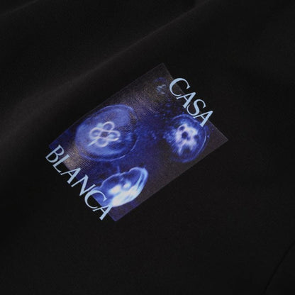 Casablanca Meduse Sportive Printed Classic T-ShirtT-ShirtCasablancaDPUS Designer OutletM-AW26-JTS-001-11-S5063820076155BlackSCasablanca Meduse Sportive Printed Classic T-Shirt