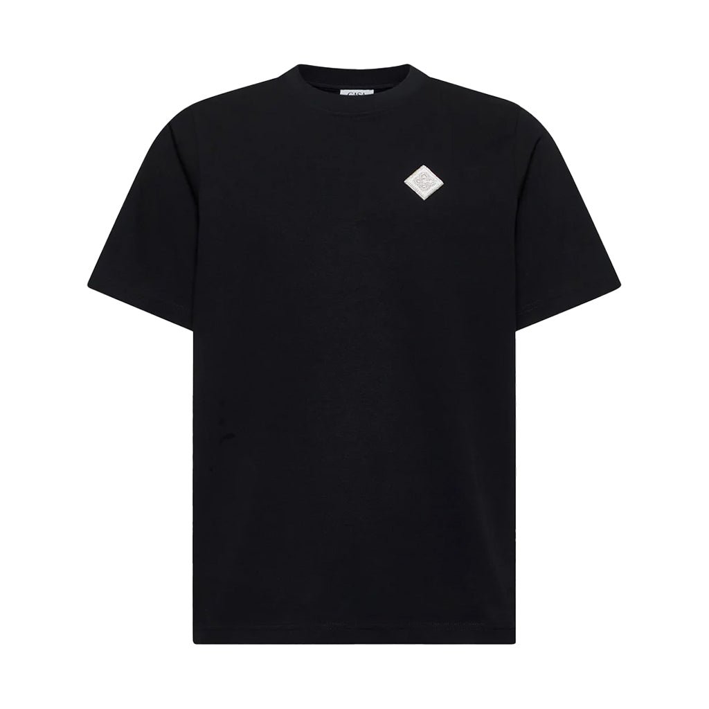 Casablanca Pearl Diamond CC Patch T-Shirt in BlackT-ShirtCasablancaDPUS Designer Outlet5056733958915XSCasablanca Pearl Diamond CC Patch T-Shirt in Black