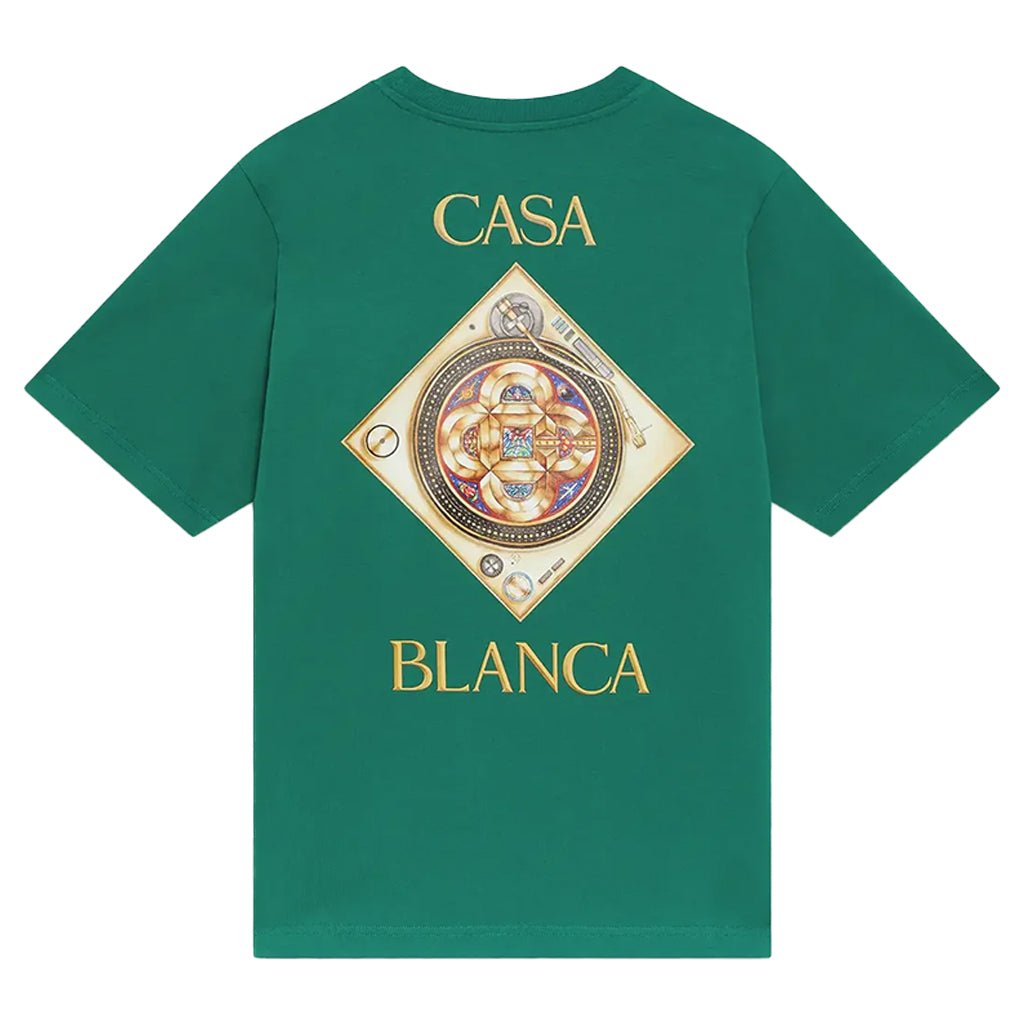 Casablanca Plafond Orne De Musique Classic T-ShirtT-ShirtCasablancaDPUS Designer Outlet5063820007234EvergreenXSCasablanca Plafond Orne De Musique Classic T-Shirt