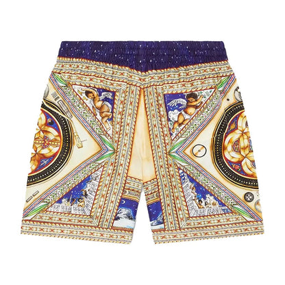 Casablanca Plafond Orne De Musique Silk ShortsTrousers & ShortsCasablancaDPUS Designer OutletMultiXSCasablanca Plafond Orne De Musique Silk Shorts