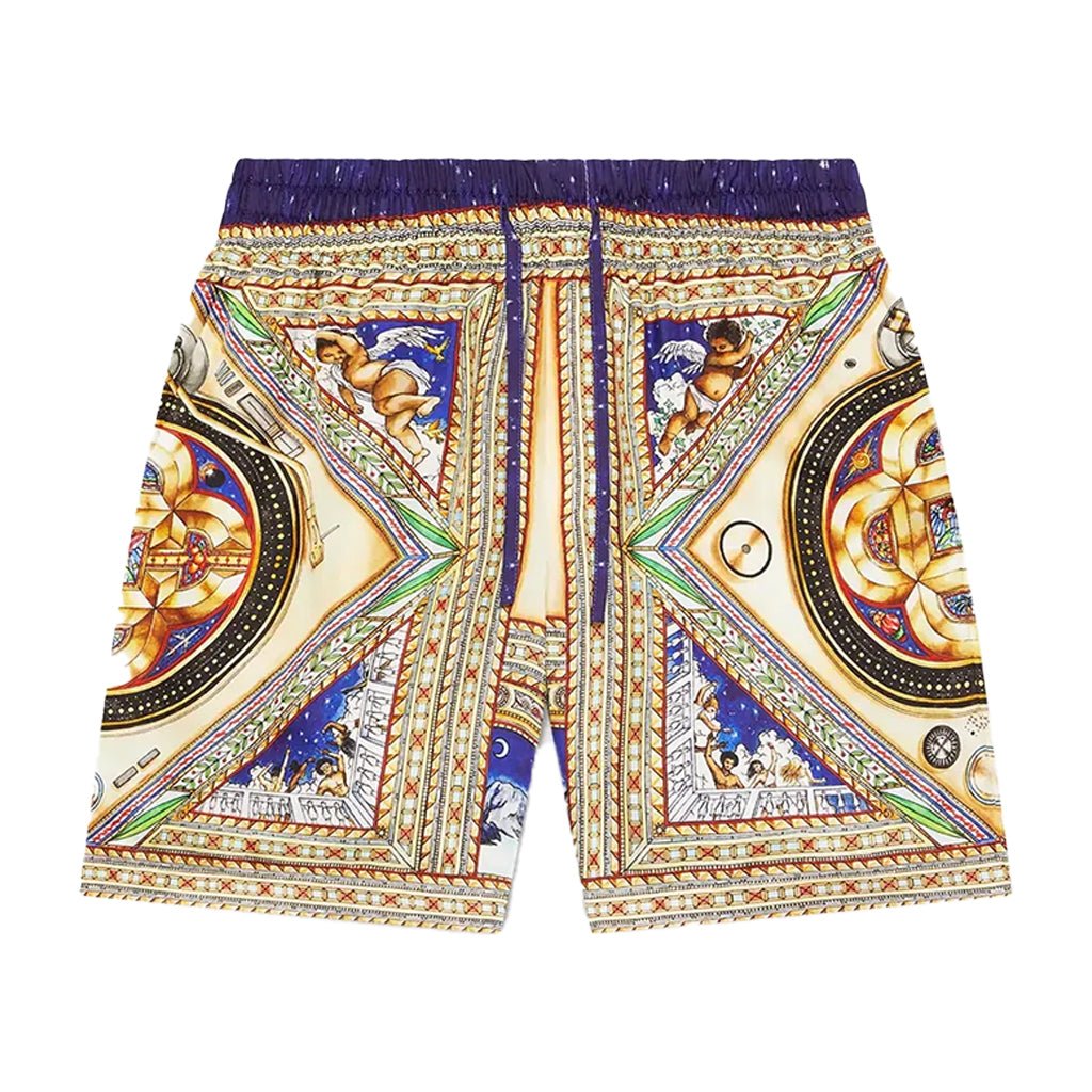 Casablanca Plafond Orne De Musique Silk ShortsTrousers & ShortsCasablancaDPUS Designer OutletMultiXSCasablanca Plafond Orne De Musique Silk Shorts