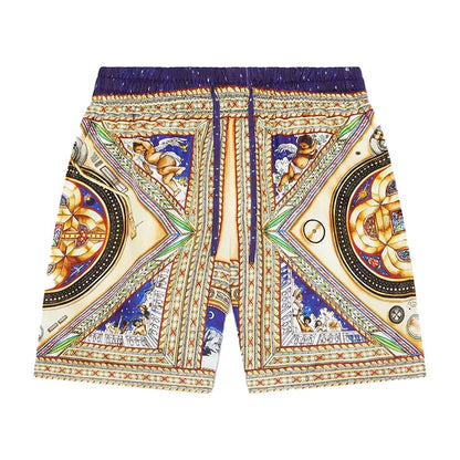 Casablanca Plafond Orne De Musique Silk ShortsTrousers & ShortsCasablancaDPUS Designer OutletMultiXSCasablanca Plafond Orne De Musique Silk Shorts