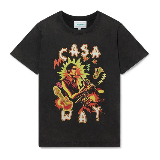 [Casablanca] Printed T-Shirt Music For The PeopleT-ShirtsCasablancaDPUS Designer Outlet5056733903588Faded BlackXS[Casablanca] Printed T-Shirt Music For The People