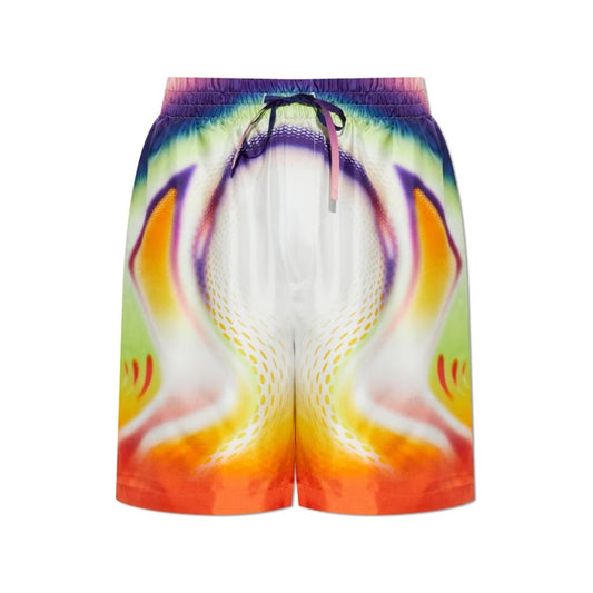 Casablanca Sporchid Silk ShortsCasablancaDPUS Designer OutletMultiXSCasablanca Sporchid Silk Shorts