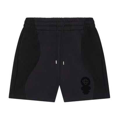 Casablanca Squash Logo Flock Print SweatshortShortsCasablancaDPUS Designer OutletBlackXSCasablanca Squash Logo Flock Print Sweatshort