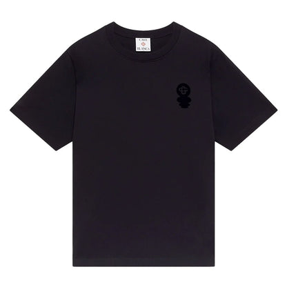 Casablanca Squash Logo Flock Print T-ShirtT-ShirtCasablancaDPUS Designer Outlet5063820007302BlackXSCasablanca Squash Logo Flock Print T-Shirt