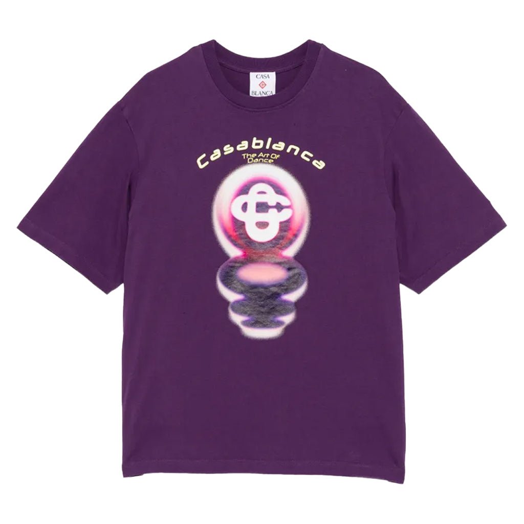 Casablanca The Art Of Dance Oversized T-ShirtT-ShirtCasablancaDPUS Designer Outlet5063820009054PurpleXSCasablanca The Art Of Dance Oversized T-Shirt