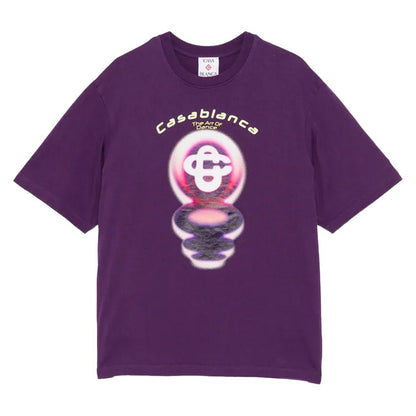 Casablanca The Art Of Dance Oversized T-ShirtT-ShirtCasablancaDPUS Designer Outlet5063820009054PurpleXSCasablanca The Art Of Dance Oversized T-Shirt