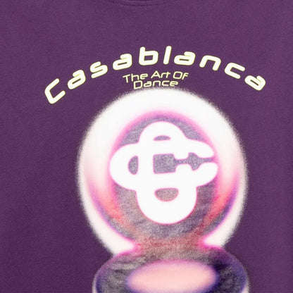 Casablanca The Art Of Dance Oversized T-ShirtT-ShirtCasablancaDPUS Designer Outlet5063820009054PurpleXSCasablanca The Art Of Dance Oversized T-Shirt