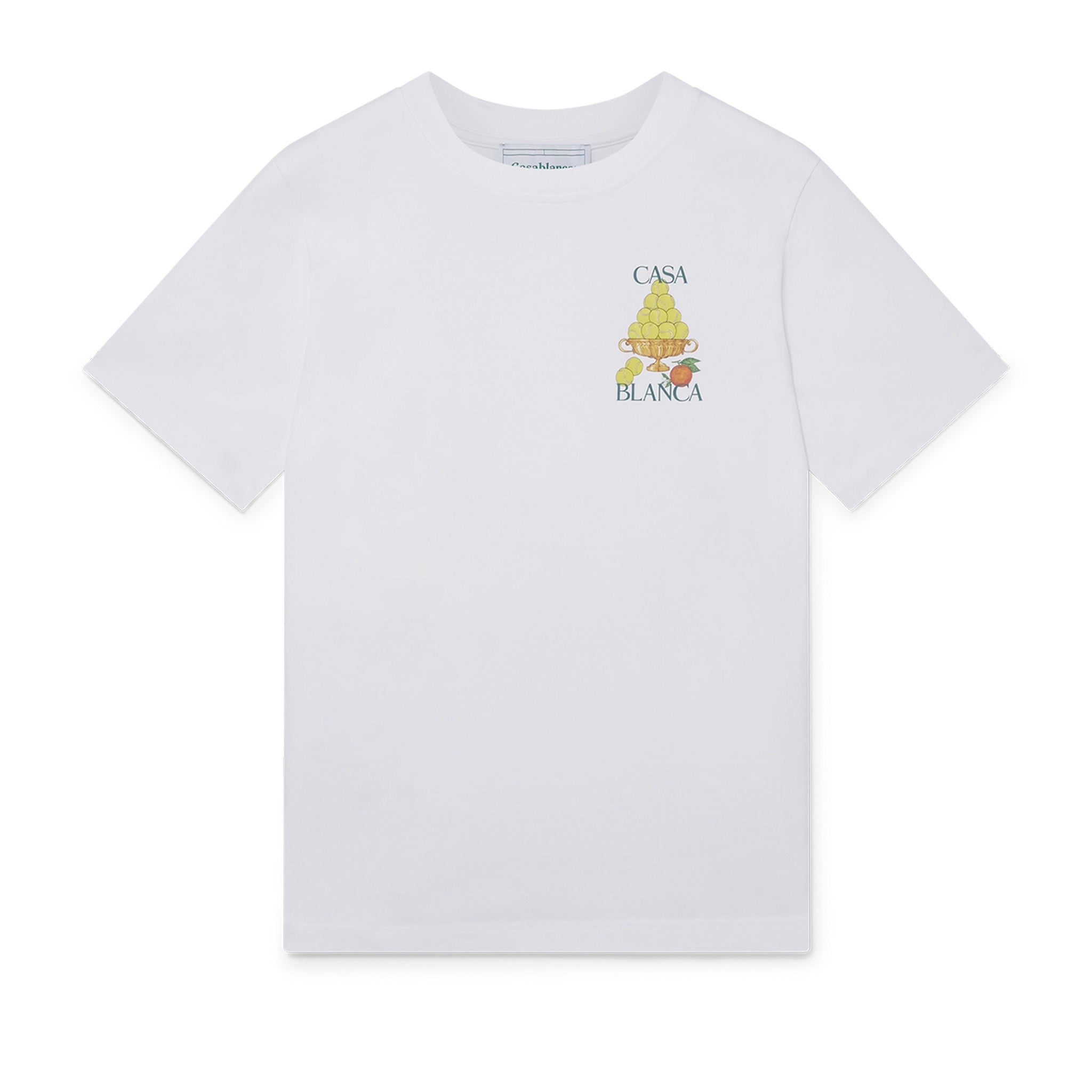 Casablanca Triomphe De Tennis T-Shirt in WhiteT-ShirtsCasa BlancaDPUS Designer OutletXSCasablanca Triomphe De Tennis T-Shirt in White