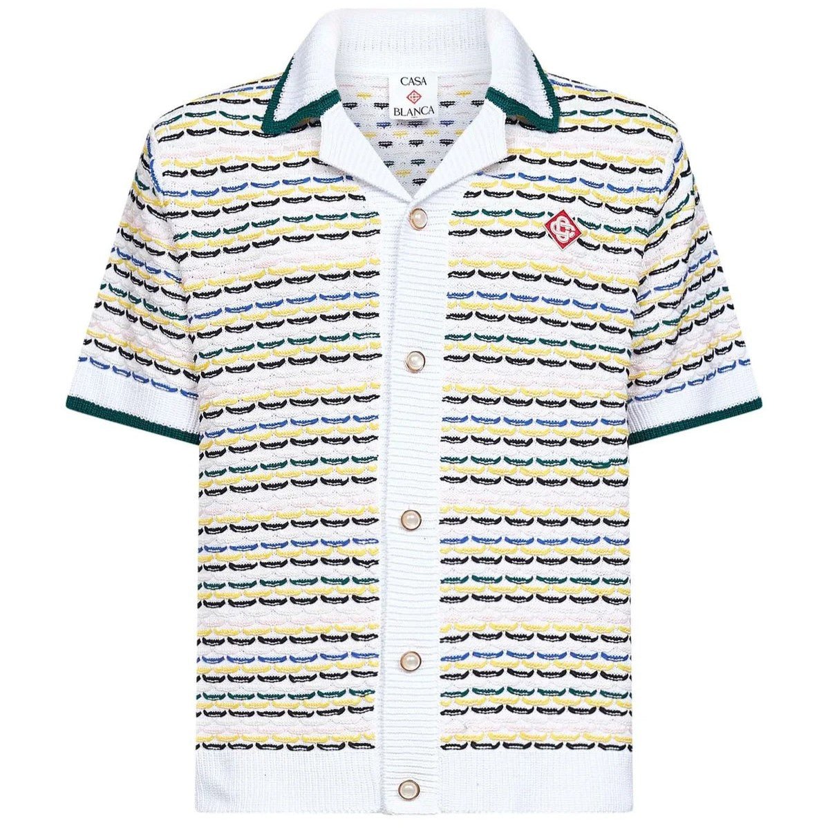 Casablanca Tuck Stitch ShirtShirtCasablancaDPUS Designer OutletMultiXSCasablanca Tuck Stitch Shirt