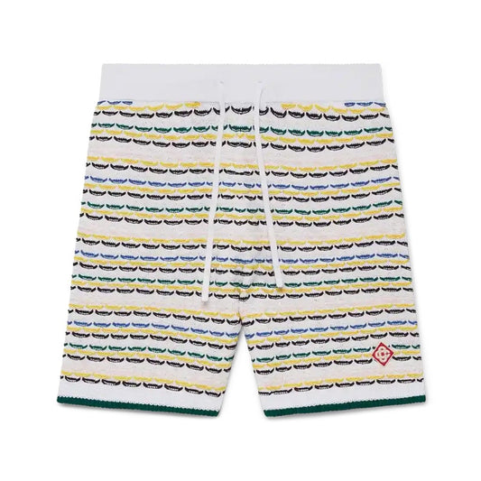 Casablanca Tuck Stitch ShortsShortsCasablancaDPUS Designer OutletMultiXSCasablanca Tuck Stitch Shorts