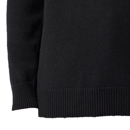 [Stone Island] Lambswool Crewneck in Black