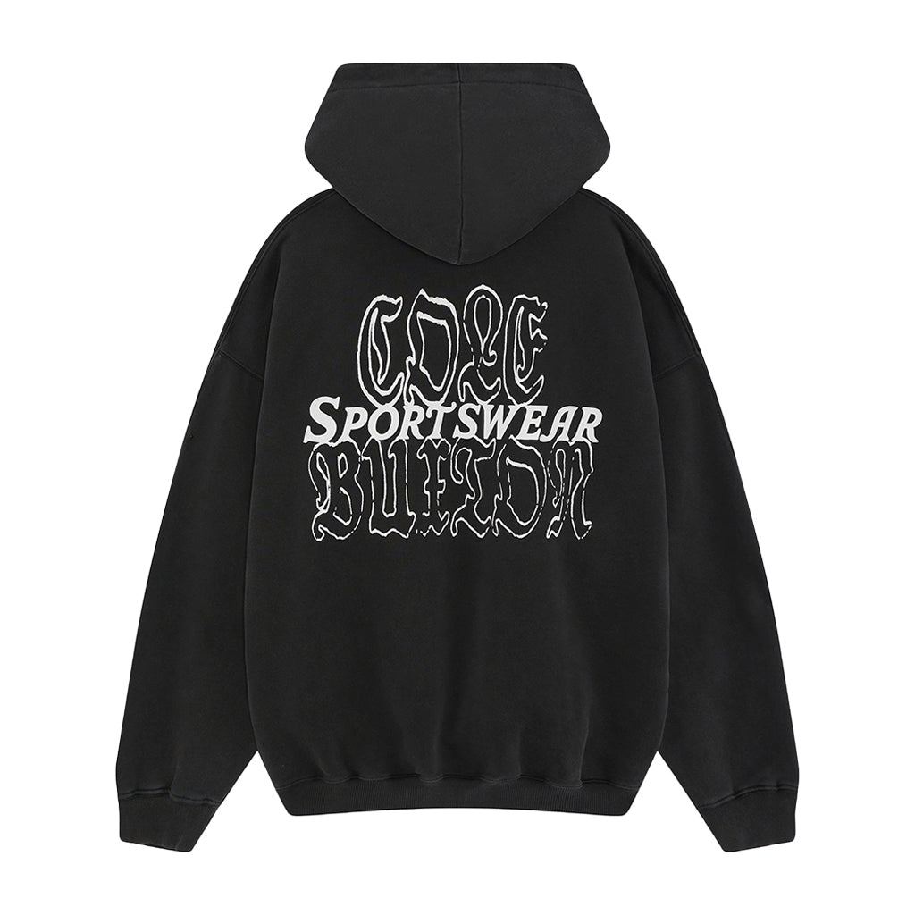 Cole Buxton Black Letter Sportswear HoodieHoodies & Zip-UpsCole BuxtonDPUS Designer OutletAW25BLSH280-001-S5056631283386Vintage BlackSCole Buxton Black Letter Sportswear Hoodie