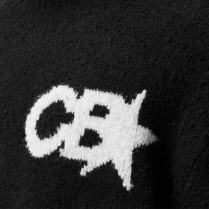 Cole Buxton CB Star Knit SweaterKnitwearCole BuxtonDPUS Designer OutletAW25CSKS350-000-L5056631277842BlackLCole Buxton CB Star Knit Sweater