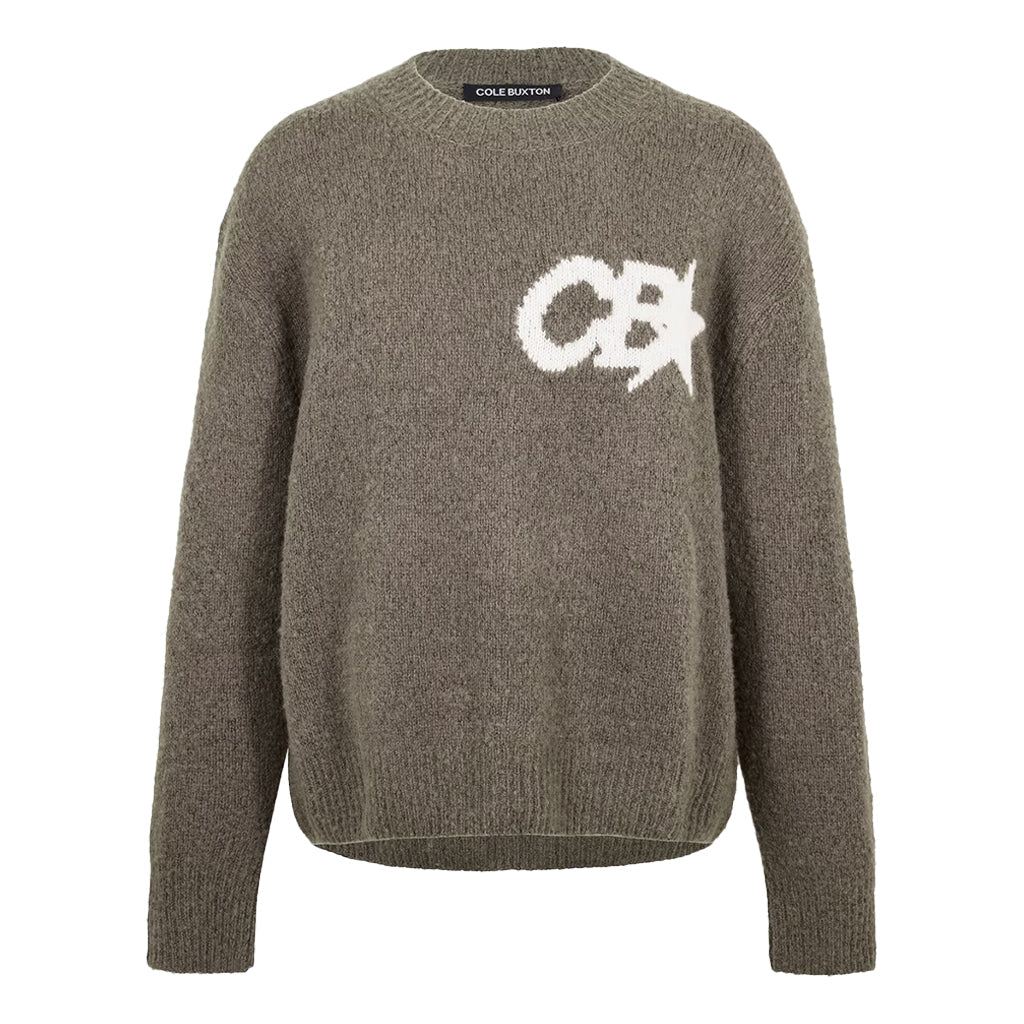 Cole Buxton CB Star Knit SweaterKnitwearCole BuxtonDPUS Designer OutletAW25CSKS350-680-M5056631277897KhakiMCole Buxton CB Star Knit Sweater