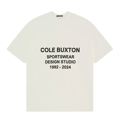 Cole Buxton Design Studio T-ShirtT-ShirtCole BuxtonDPUS Designer OutletAW24DST320-101-S5056631247968Vintage WhiteSCole Buxton Design Studio T-Shirt